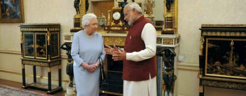 commonwealth pramukh ka pad chod sakti hai uk ki mahaarani kya pm modi ko milega netratv